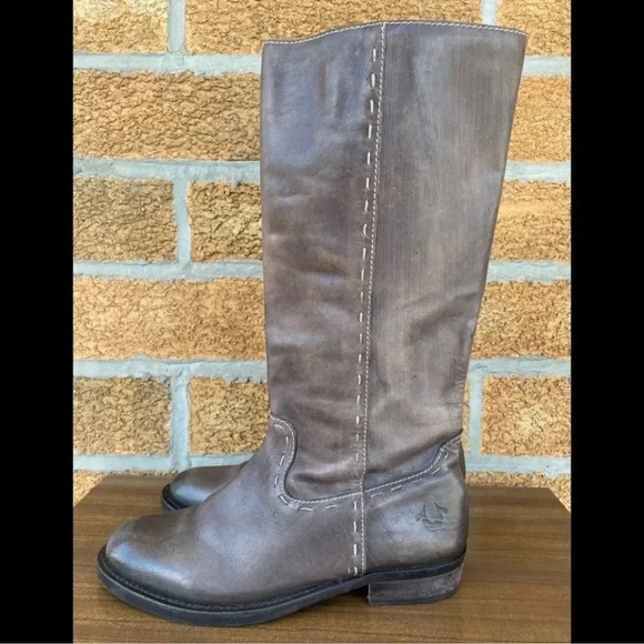 True religion tall charcoal boots size 7.5 - Picture 1 of 14